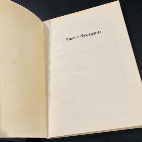 Baby-Sitters Little Sister #40: Karen’s Newspaper by Ann M. Martin - Novel - Picture 4 of 7